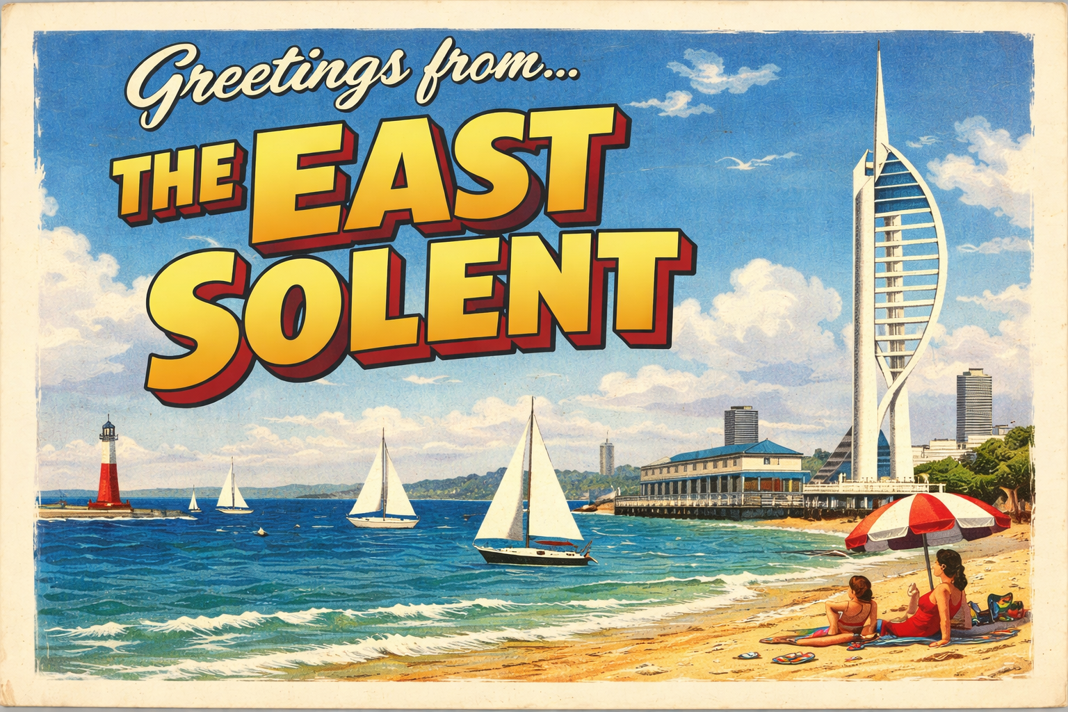 East Solent Postcard