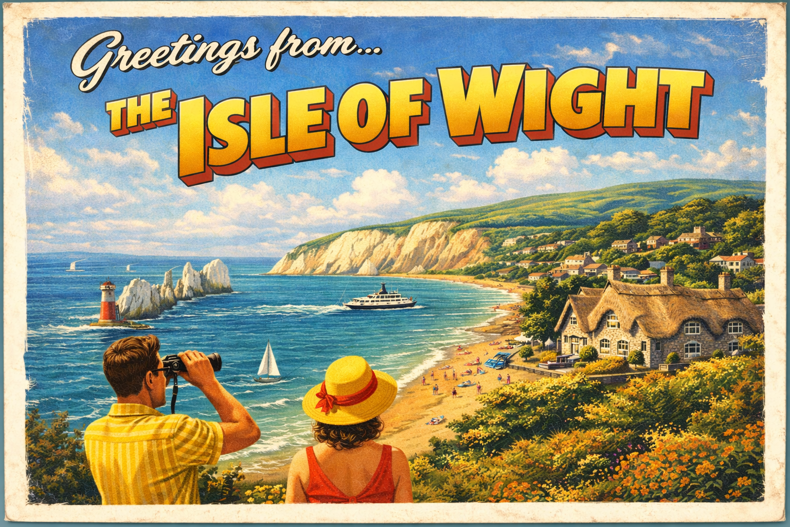 Isle of Wight Postcard