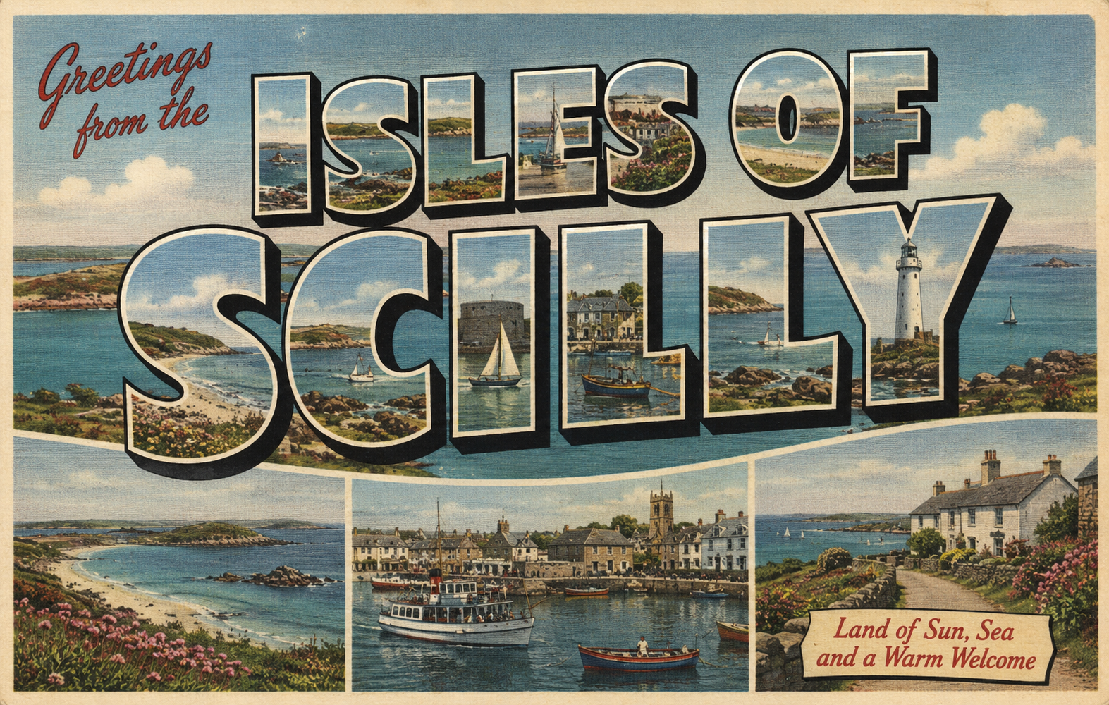 Isles of Scilly Postcard
