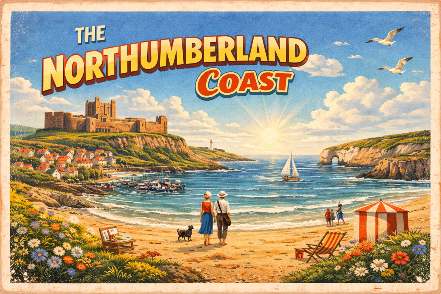 Northumberland Postcard