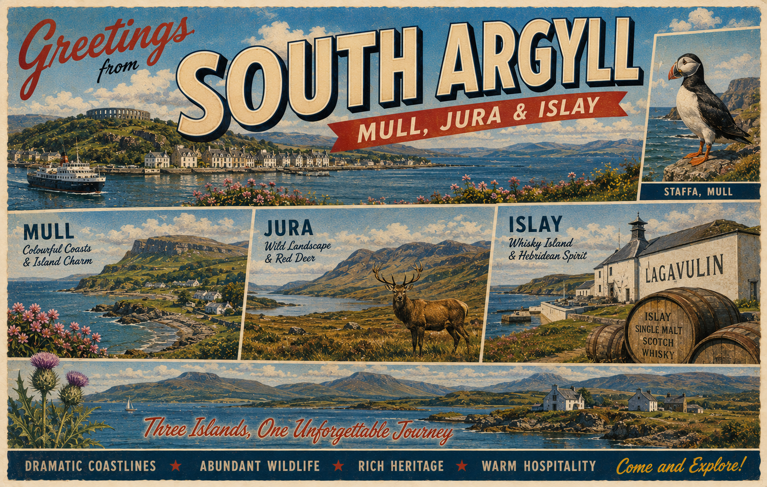 South Argyll Postcard
