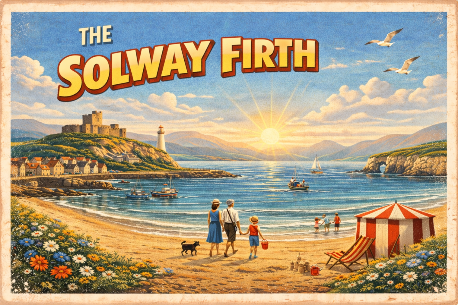 Solway Firth Postcard